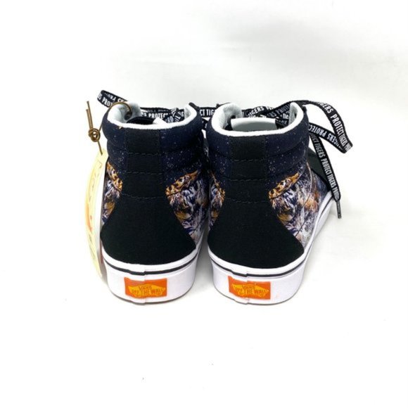 VANS SK8-HI Discovery Comfycush Shoes Womens Black Skate Canvas Size VN0A3WMB9EF - Picture 10 of 10